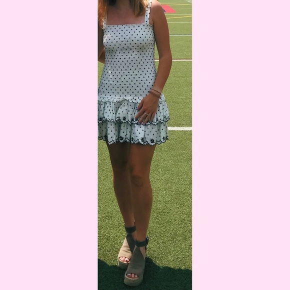 Wayf (ShopBop) Polkadot Dress! - Picture 3 of 7